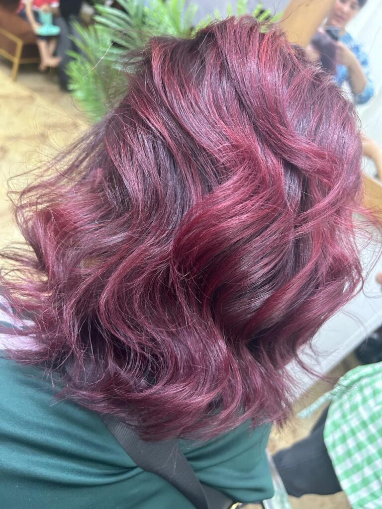 professional hair coloring new cairo women salon
