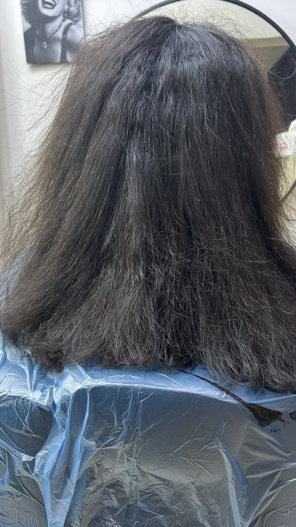 beauty salon 3rd settlement new cairo frizzy hair before treatment