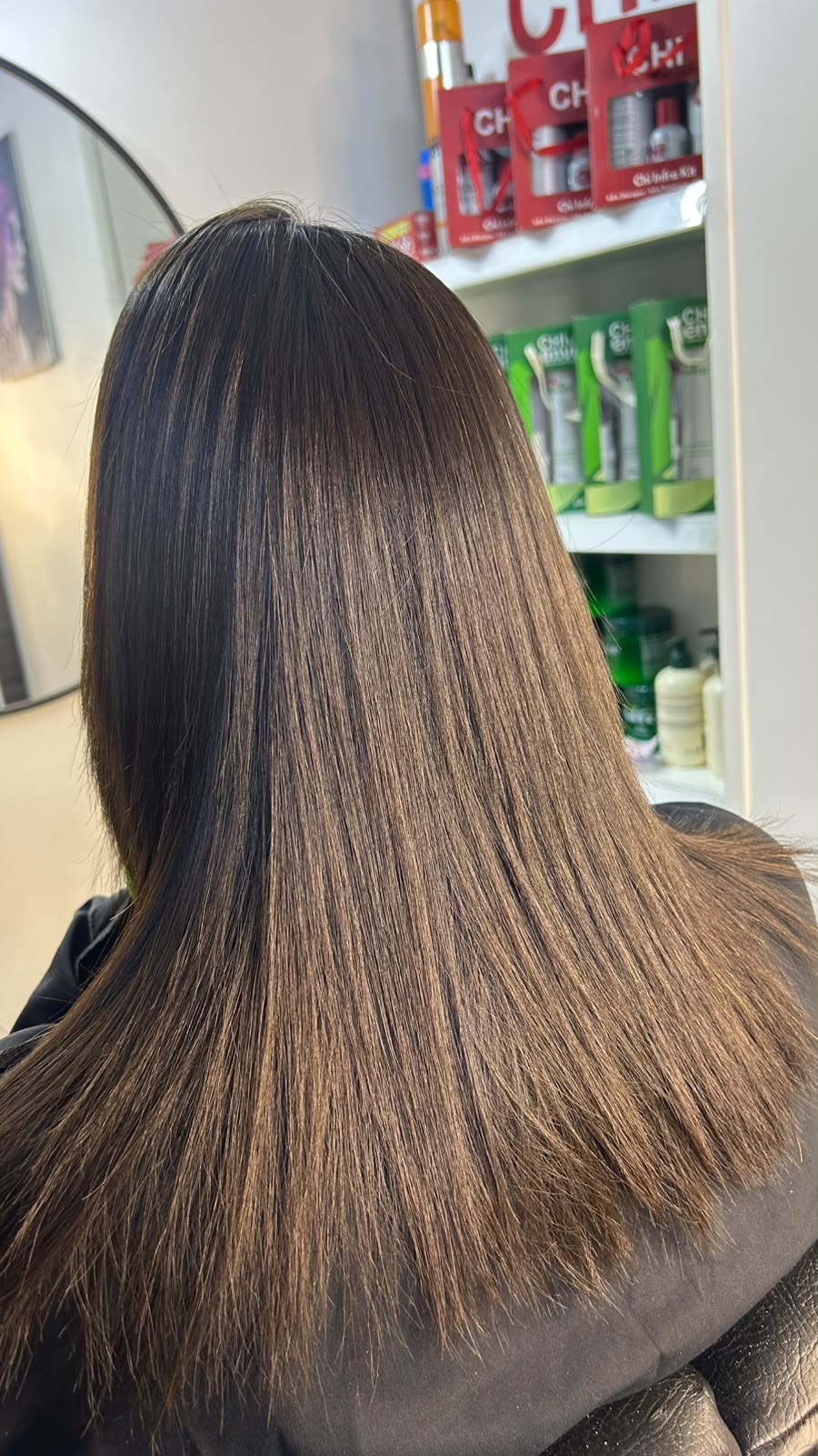 glossy brown hair treatment 3rd settlement new cairo